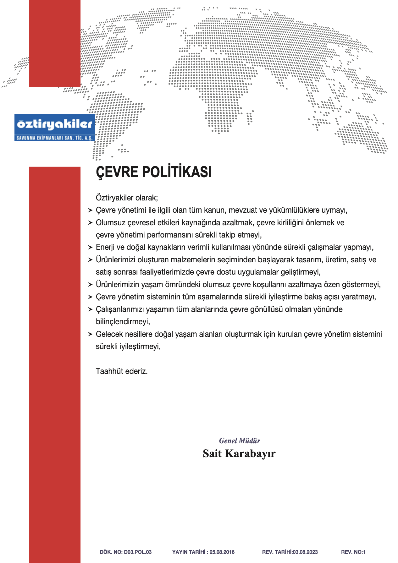 Çevre Politikası